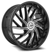 AZA-516 | 20–24” Chrome & Black Aftermarket Wheels