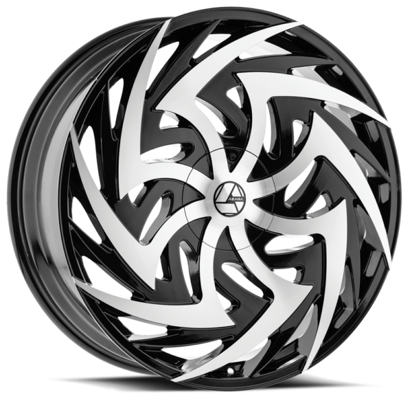 AZA-520 | Multi-Spoke Chrome Wheels & Black Wheels by Azara