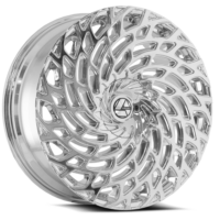 AZA-523 | Premium Multi-Spoke Chrome & Black Wheels