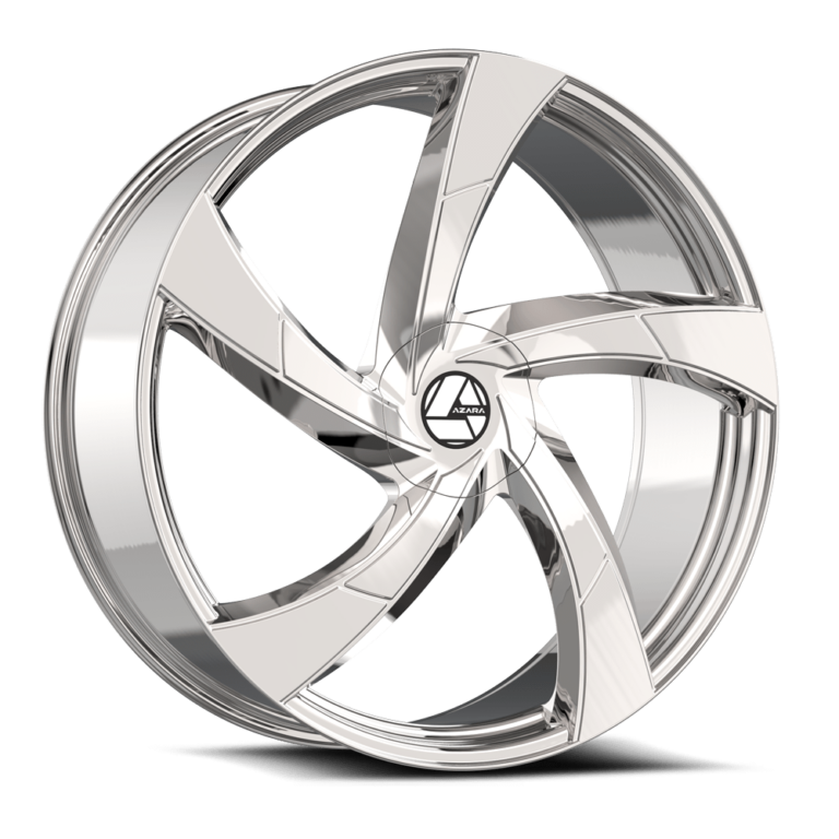 AZA-524 | Black, Gold & Chrome Wheels for Modern Vehicles