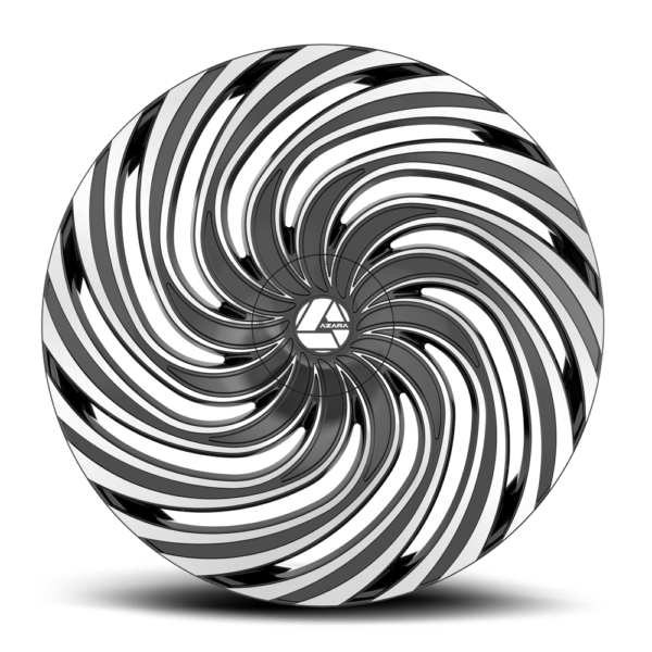 AZA-535 | Gold, Chrome & Machined Wheels in 5-Lug Fitments