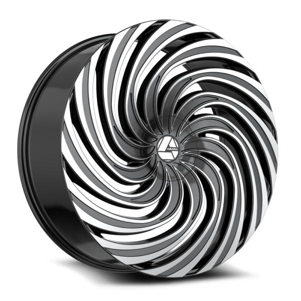 AZA-535 | Gold, Chrome & Machined Wheels in 5-Lug Fitments