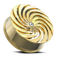 AZA-535 | Gold, Chrome & Machined Wheels in 5-Lug Fitments