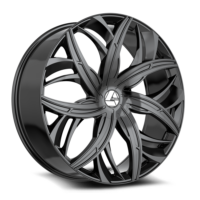 AZA-541 Wheels | Gloss Black, Gold & Machined Finishes