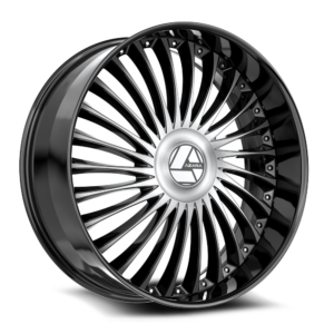 Az Rims AZX 103 | Chrome & Gloss Black Finishes Stylish Big Rims